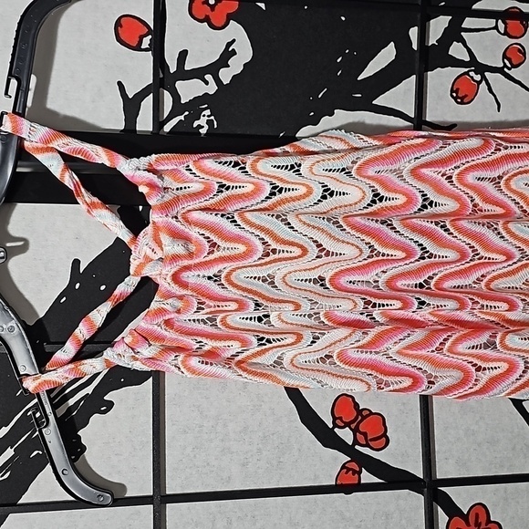 Trina Turk Serafina‎ Crochet Halter Maxi Swirl Dress Size XS New - Picture 4 of 13